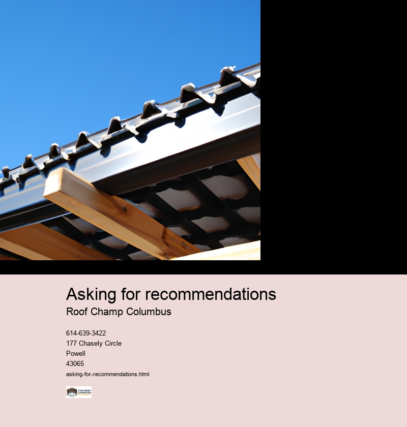 Asking for recommendations