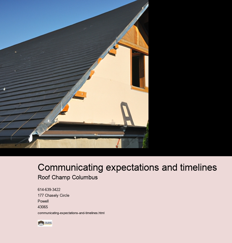 Communicating expectations and timelines